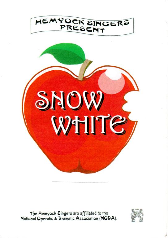 snow white minimalist poster